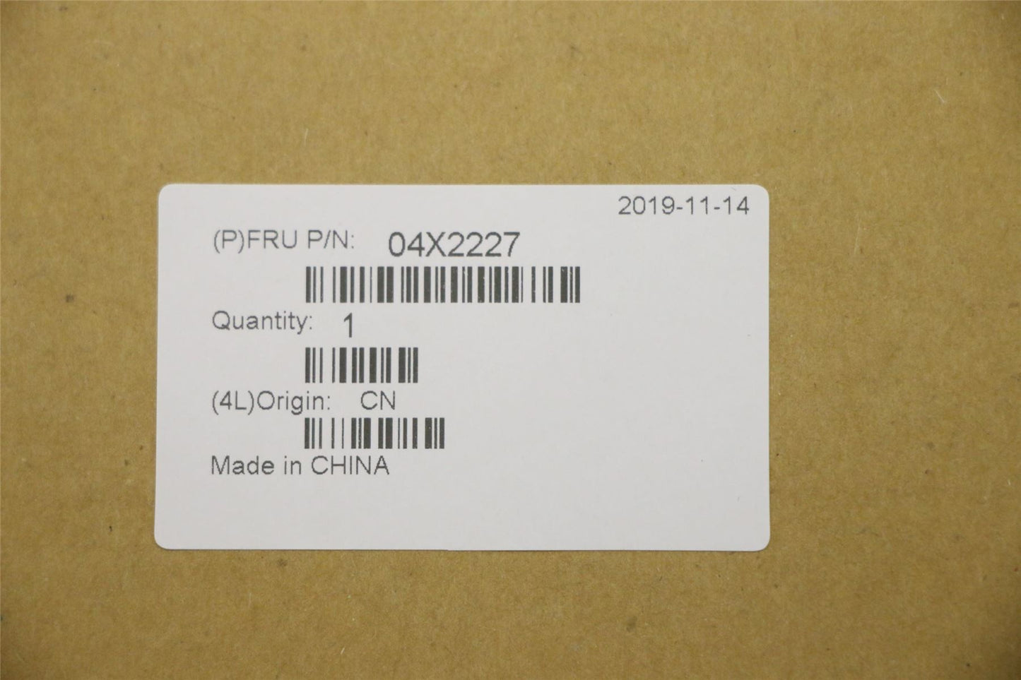 Lenovo FRU,ASSY BLACK Tri WITH CARD 04X2227