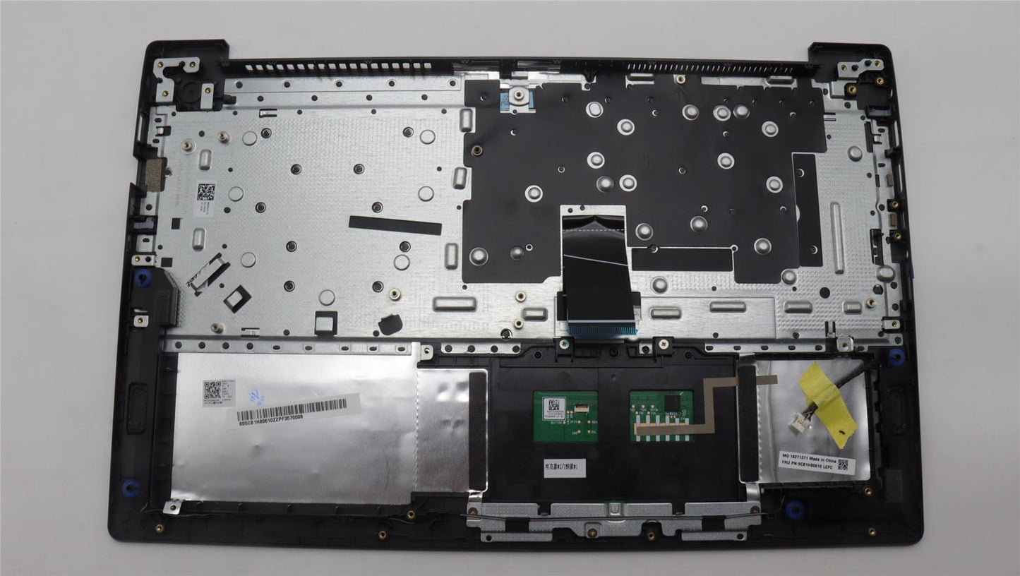 Lenovo V15 G3 IAP Palmrest Cover Touchpad Keyboard Italian Iron Grey 5CB1H80610