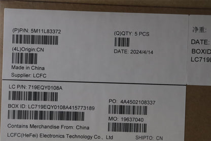 Lenovo MECH_ASM KBDBZL,SWE/FIN,WW,BK/BZ,SRX 5M11L83372