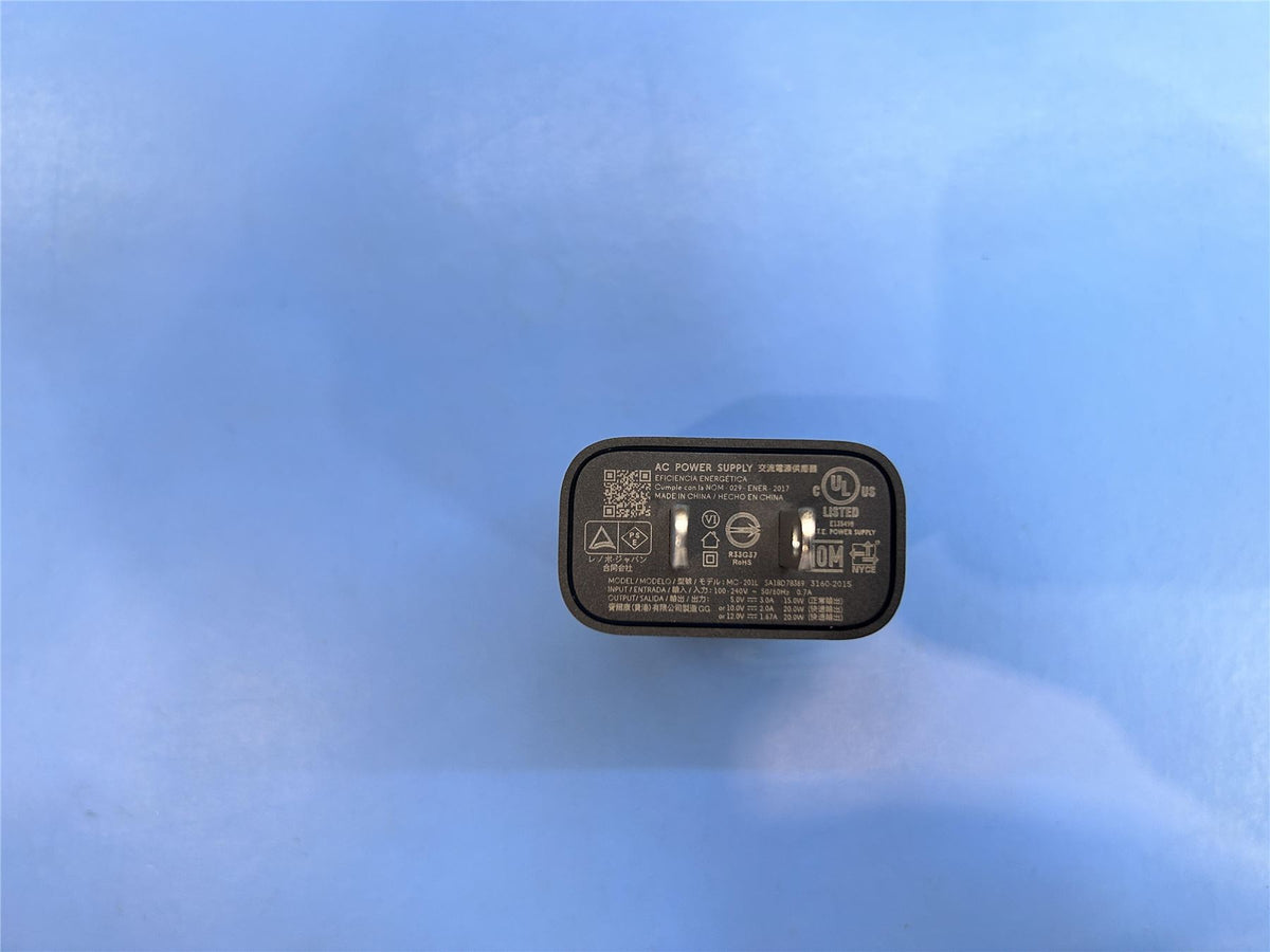 Lenovo Adapter;MC-201L;10V2A;US;black AC Charger Adapter SA18D78369