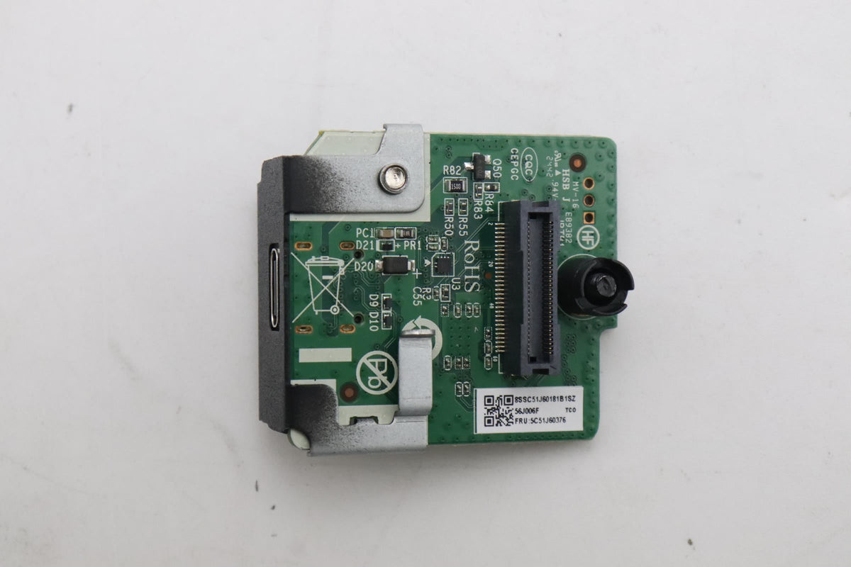 Lenovo CARDPOP Port USB-C USB Board 5C51J60376