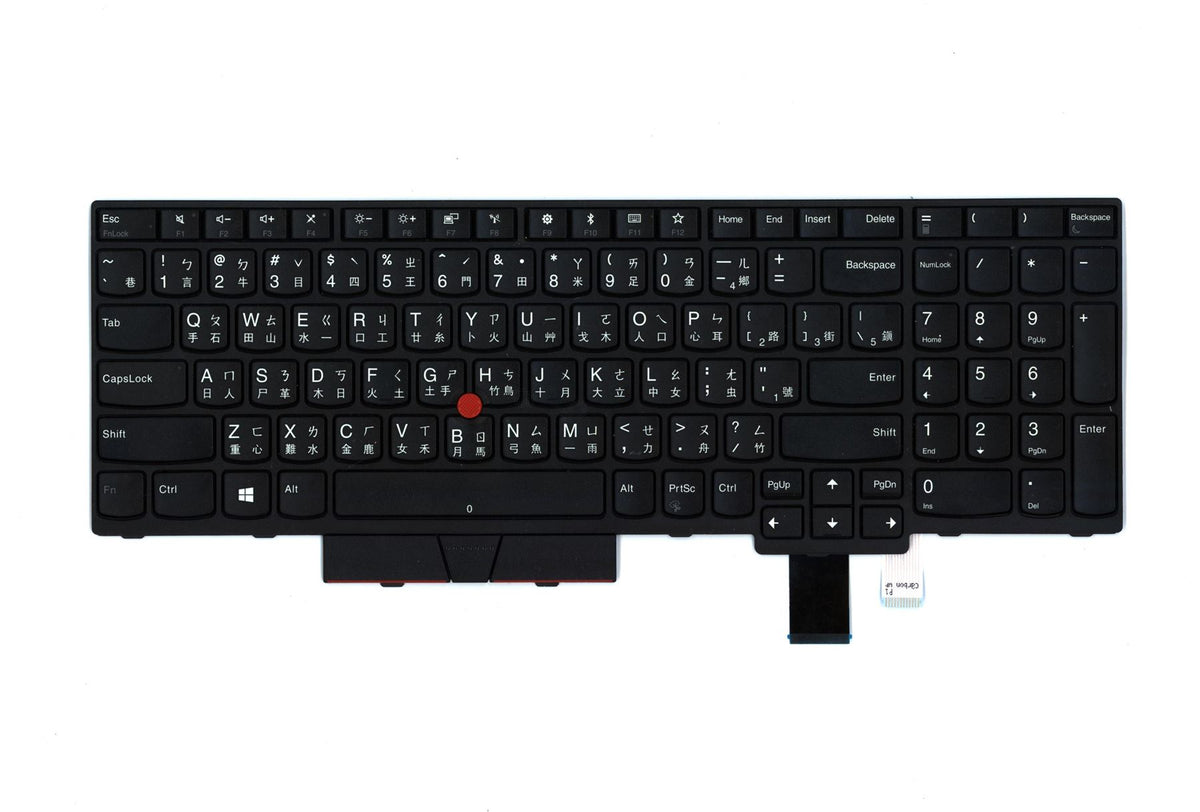 Genuine Lenovo ThinkPad T580 P52s Keyboard Chinese Black 01HX171 01HX211