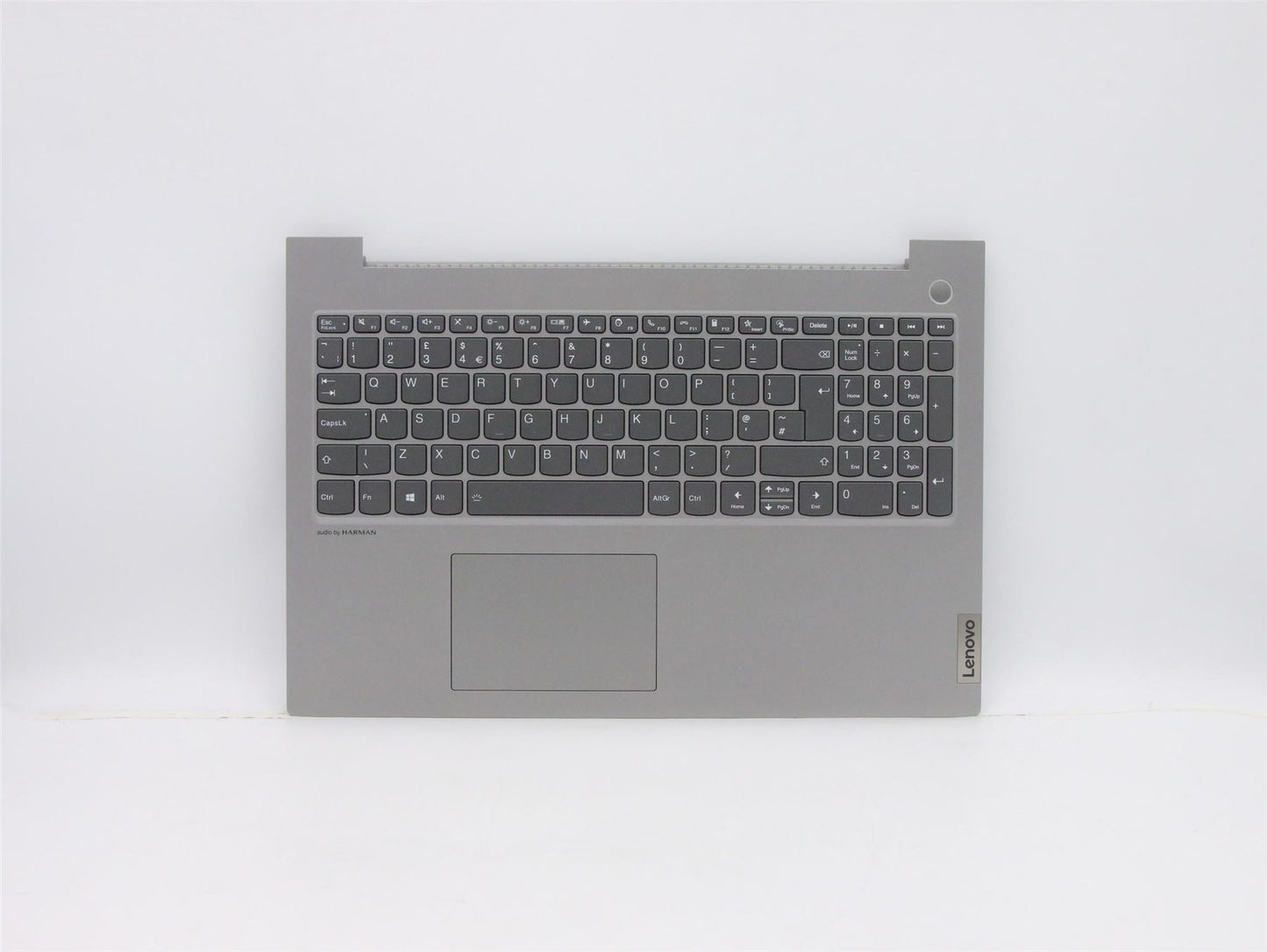 Lenovo ThinkBook 15p IMH Keyboard Palmrest Top Cover German Grey 5CB1B07601