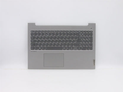 Lenovo ThinkBook 15p IMH Keyboard Palmrest Top Cover German Grey 5CB1B07601