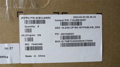 Lenovo ThinkBook 15 G4 IAP Palmrest Cover Touchpad Keyboard Danish 5CB1L54683