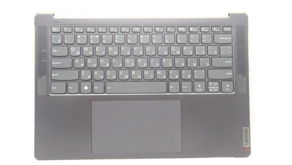 Lenovo Yoga 7 14ARH7 Palmrest Cover Touchpad Keyboard Russian 5CB1J37014