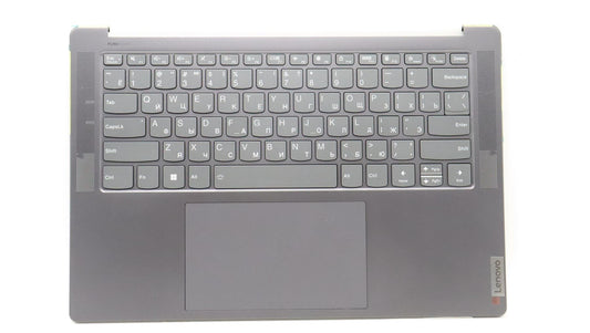 Lenovo Yoga 7 14ARH7 Palmrest Cover Touchpad Keyboard Russian 5CB1J37014