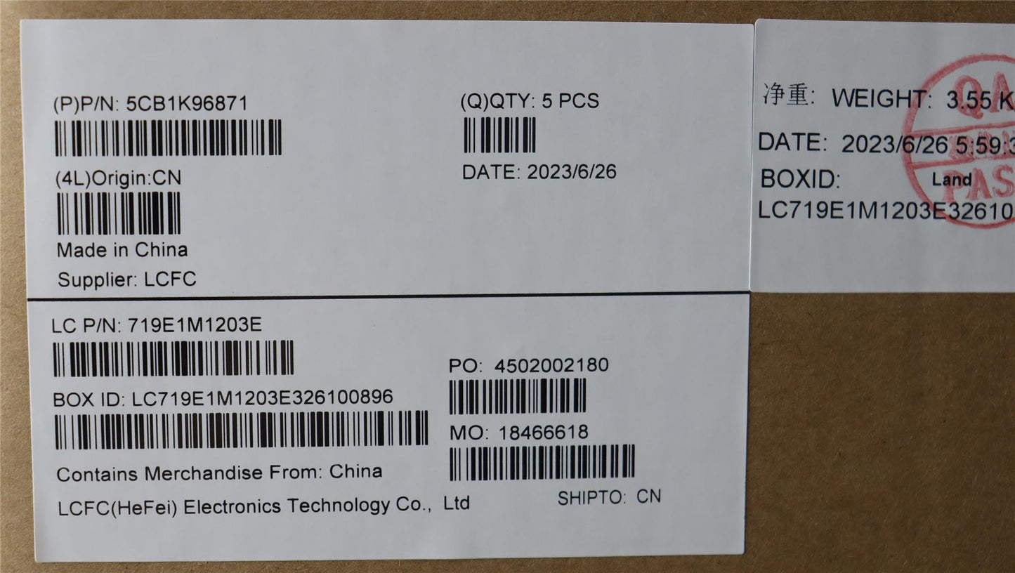 Lenovo Upper Case ASM_SWS L82XM AGFP BL 5CB1K96871