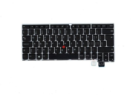 Lenovo ThinkPad 13 Gen 2 Keyboard Swiss Silver 01EN791 01EN832 SN20L85179