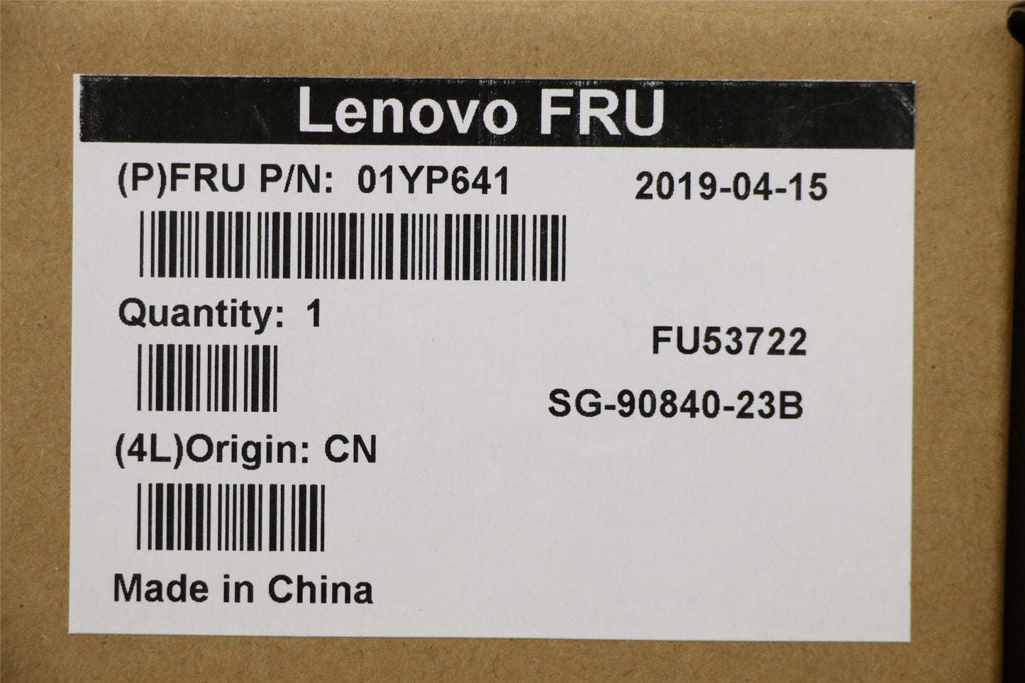 Lenovo ThinkPad L580 L590 T590 E590 Keyboard Canadian French Black 01YP641
