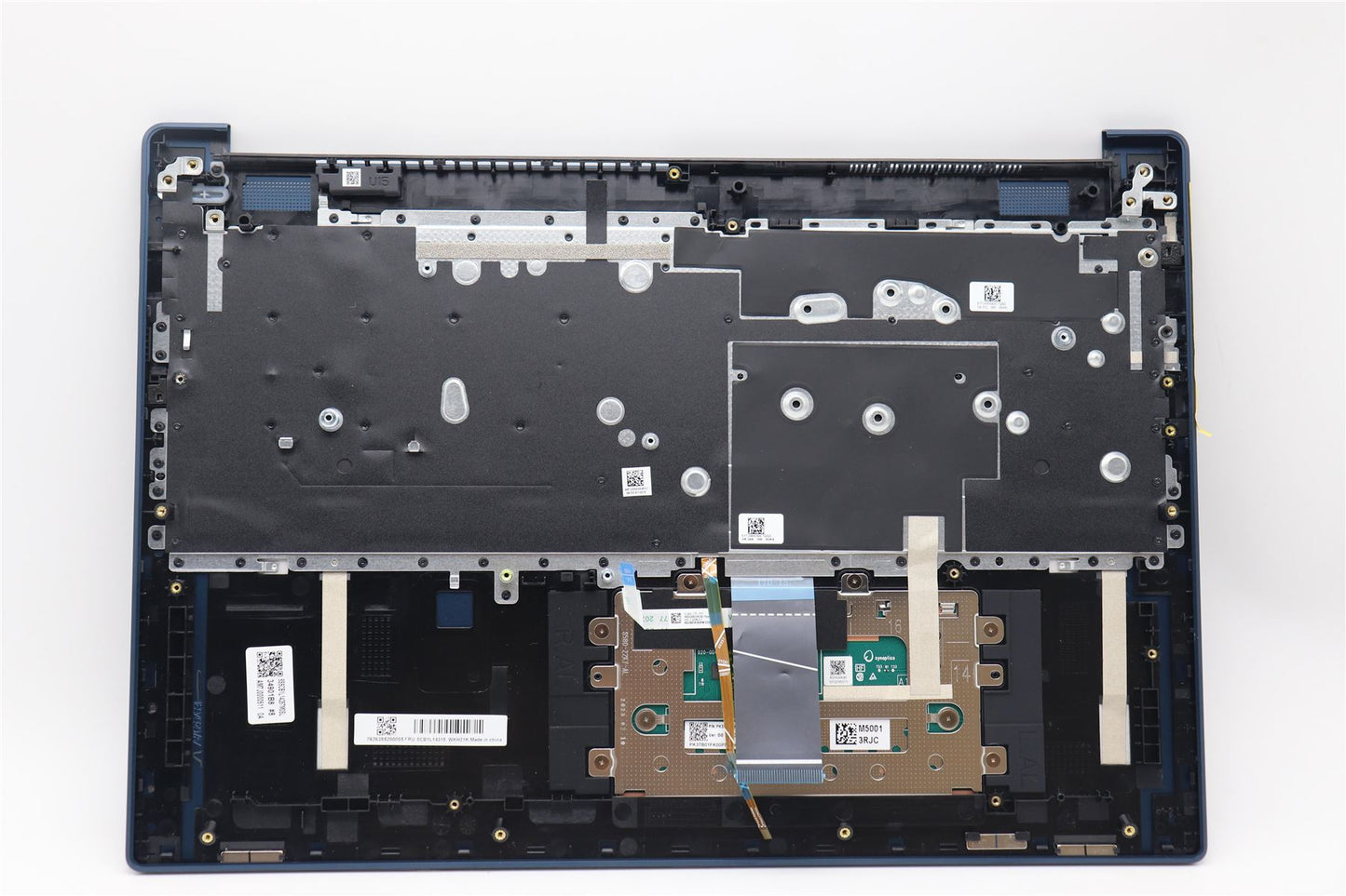 Lenovo IdeaPad 5 16ABR8 Palmrest Cover Touchpad Keyboard Abyss Blue 5CB1L14315