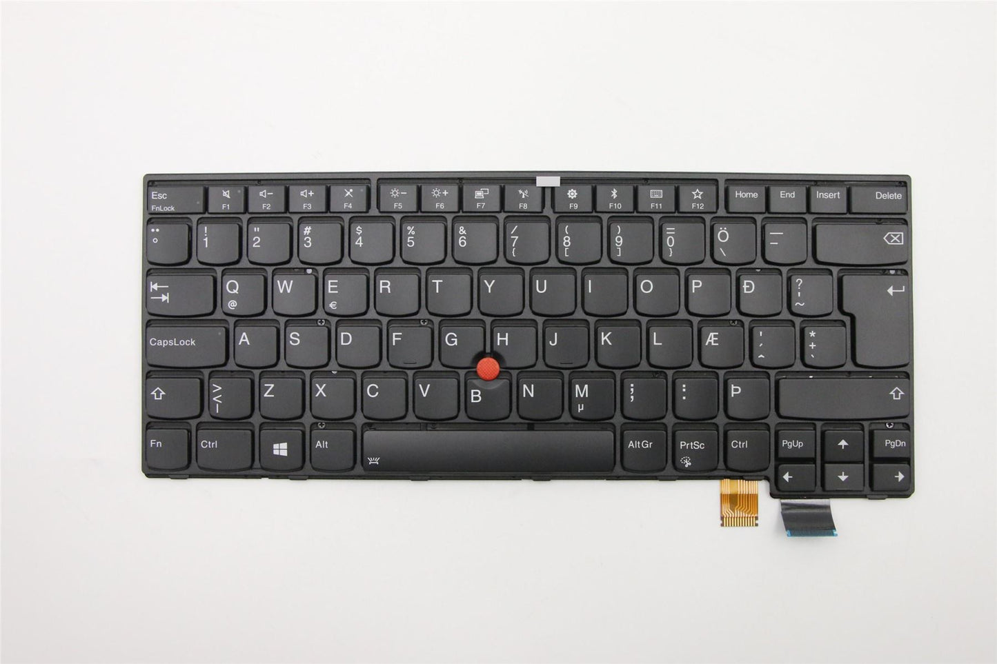 Lenovo ThinkPad T470s 13 2 Clavier Slovène Noir Rétroéclairé 01EN698