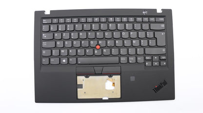 Lenovo ThinkPad X1 6th Gen Keyboard Palmrest Top Cover Belgian Black 01YR603