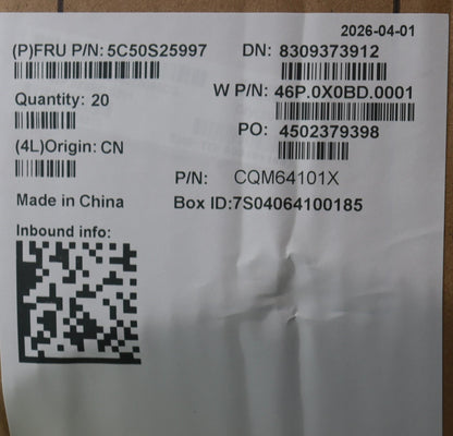 Lenovo CARDPOP W21UR IO BD IPL Board 5C50S25997