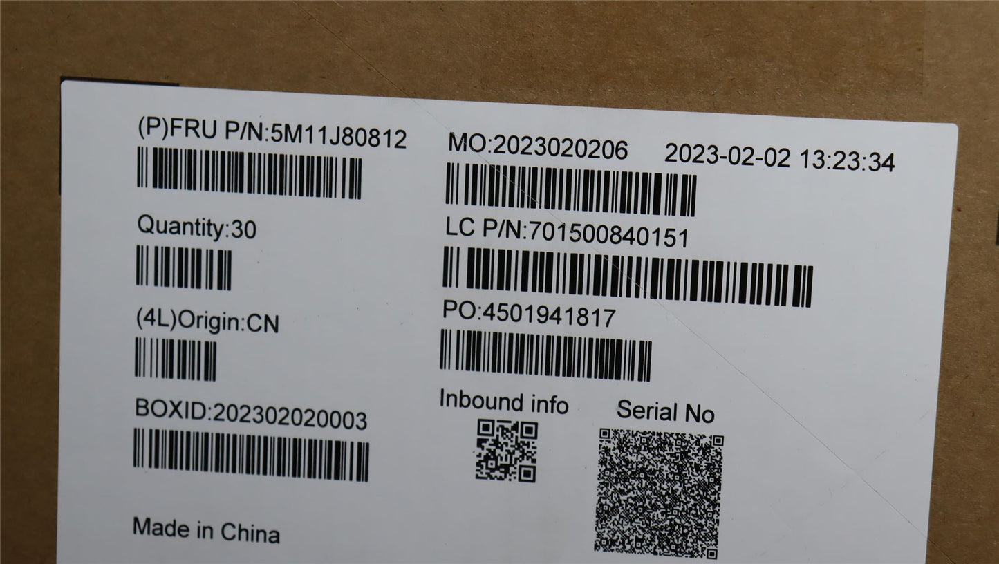 Lenovo Smart One_Top_Cover_ASSY 5M11J80812