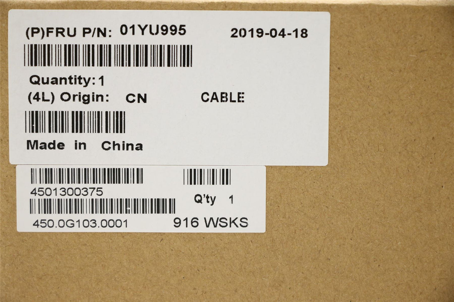 Lenovo Yoga X13 1 X390 WWAN Sensor Cable 01YU995