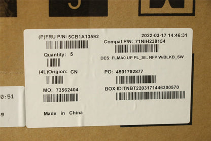 Lenovo IdeaPad 5-14ITL05 Palmrest Touchpad Cover Keyboard Swiss 5CB1A13592
