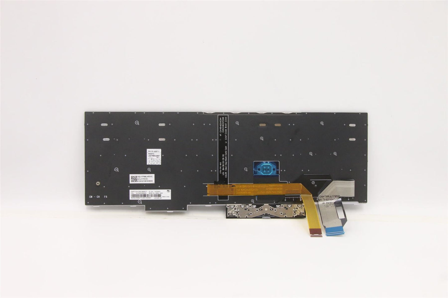 Lenovo ThinkPad P15s 2 T15 2 Keyboard German Grey 5N21B08425