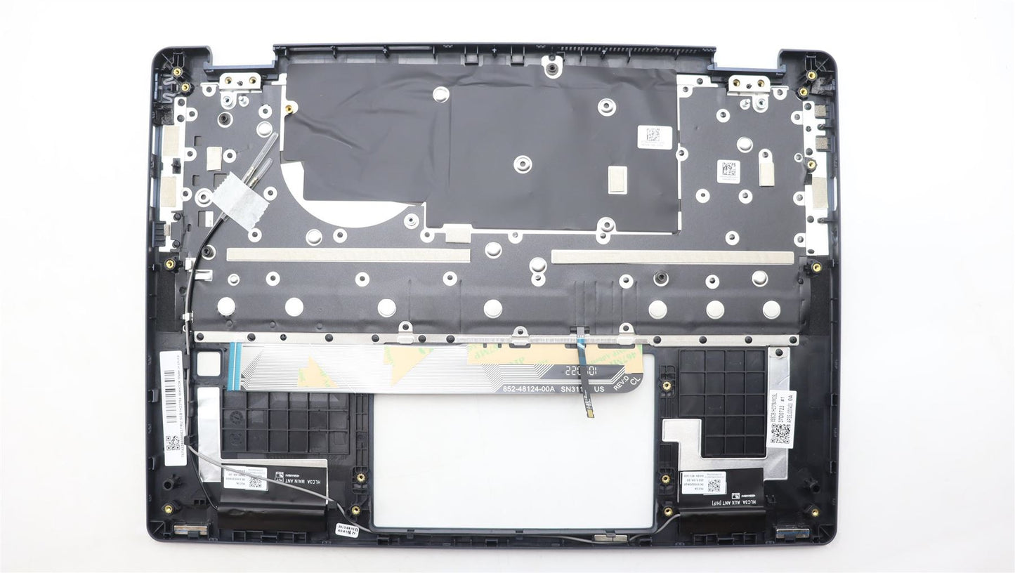 Lenovo Yoga 6 13ABR8 Keyboard Palmrest Top Cover Ukrainian Grey 5CB1H23794