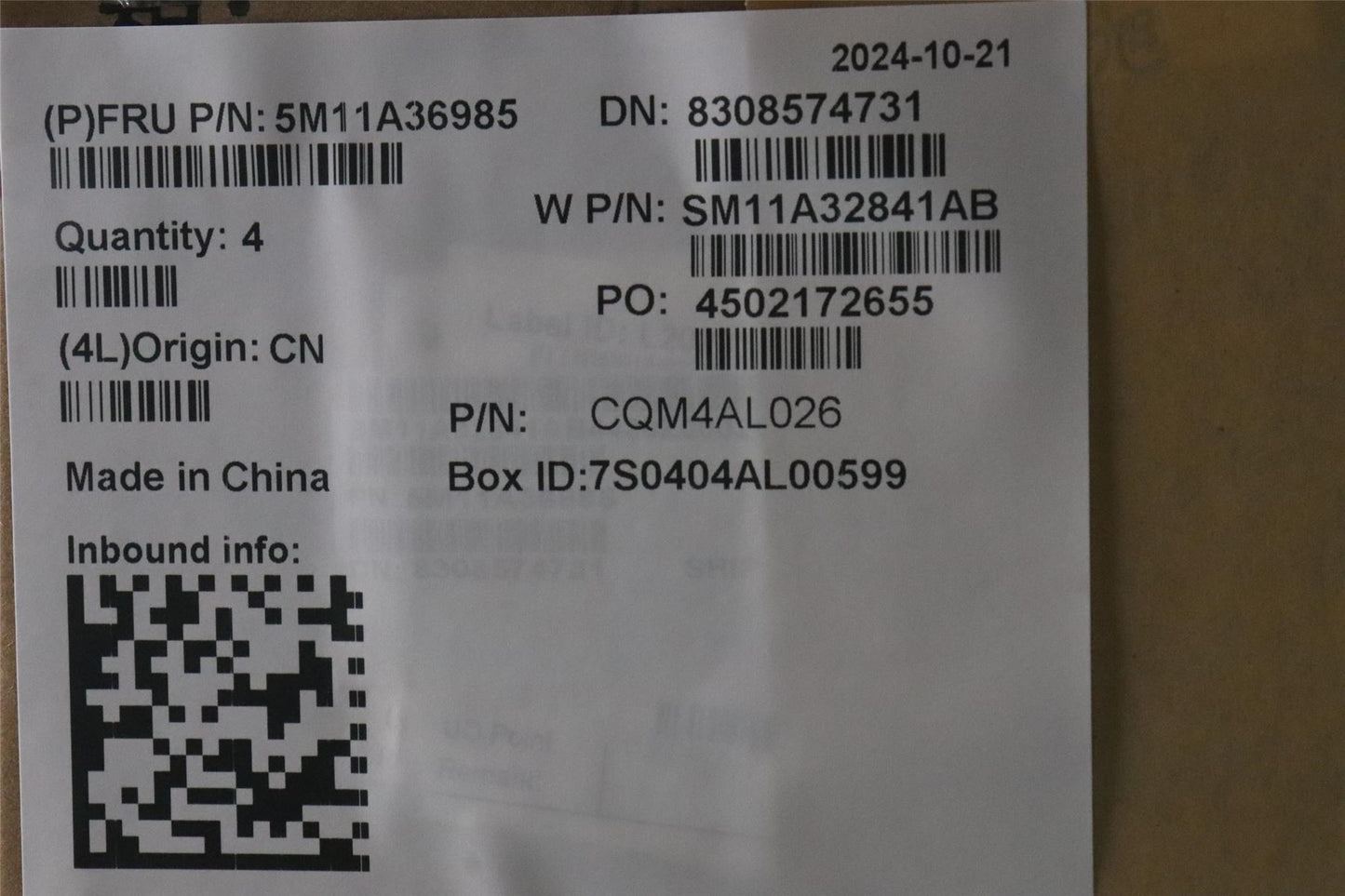 Lenovo MECH_ASM Backlit KB BRL FPR Black 5M11A36985