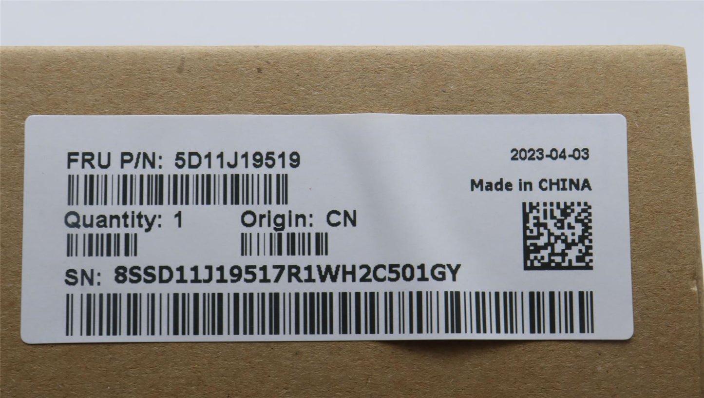 Lenovo FRU CSO MNG007DA1-N 16.0 WQX 5D11J19519