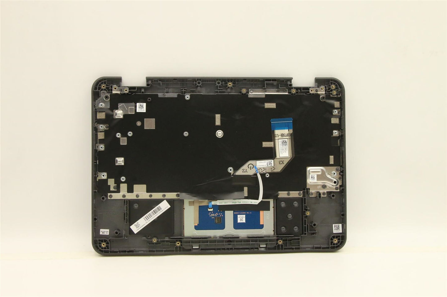 Lenovo Legion S7 16IRH8 Keyboard Palmrest Top Cover Nordic Silver 5CB1L68006