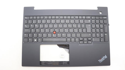 Lenovo ThinkPad E16 Gen 1 Keyboard Palmrest Top Cover Portuguese 5M11L64997