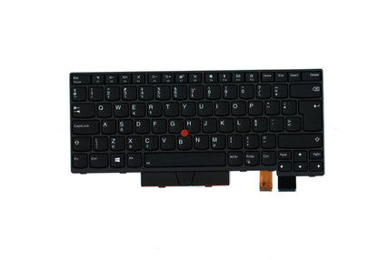 Lenovo ThinkPad T470 A475 Keyboard Dutch Black Backlit 01AX506