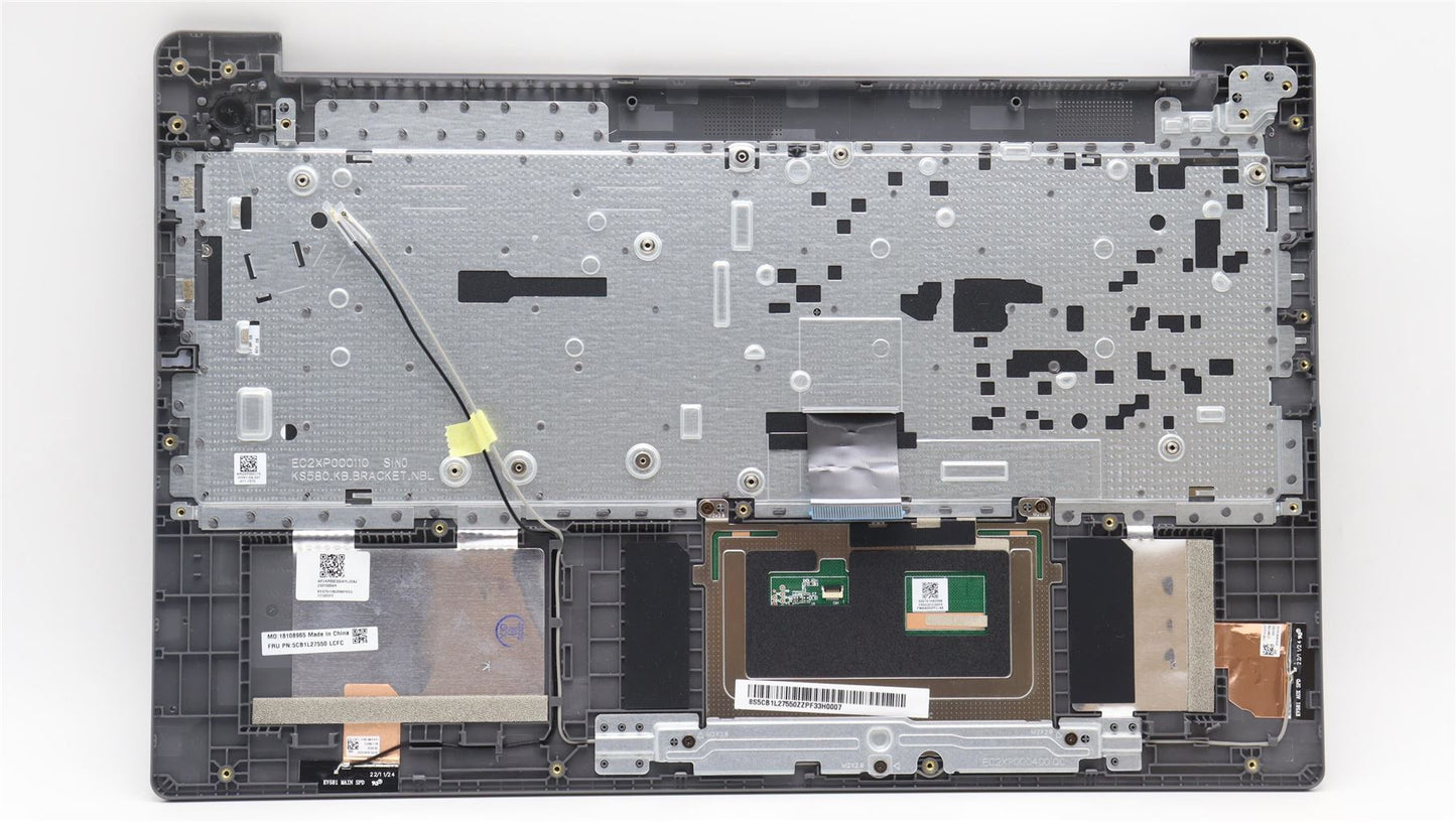 Lenovo IdeaPad 3 15AMN8 Palmrest Cover Touchpad Keyboard Hungarian 5CB1L27550