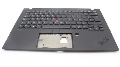 Lenovo Carbon X1 8th Keyboard Palmrest Top Cover Belgian Black 5M10Z27437