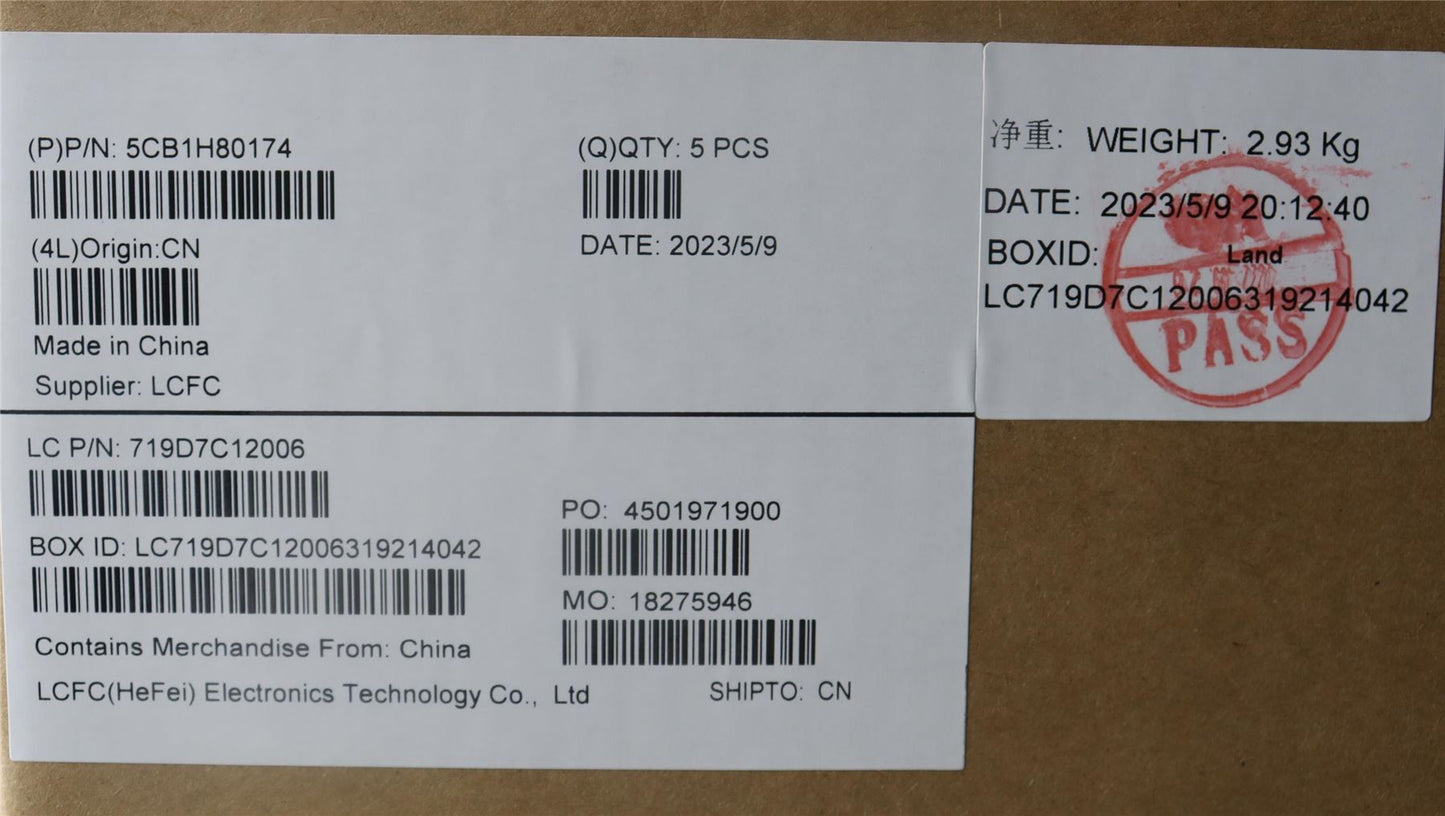 Lenovo V14 G3 IAP V14 G3 ABA Palmrest Cover Touchpad Keyboard Black 5CB1H80174
