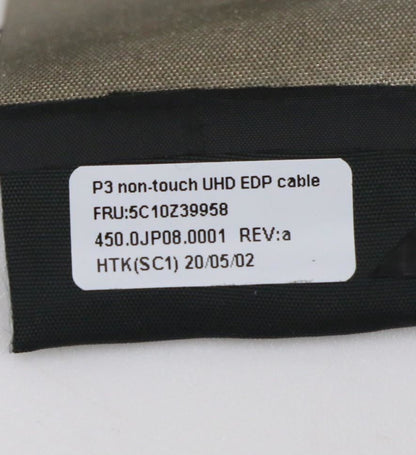 Lenovo Extreme P1 3 X1 3rd Cable Lcd Screen Display LED UHD EDP 5C10Z39958