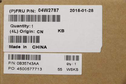 Lenovo NN-KBD USI US English Keyboard 04W2787