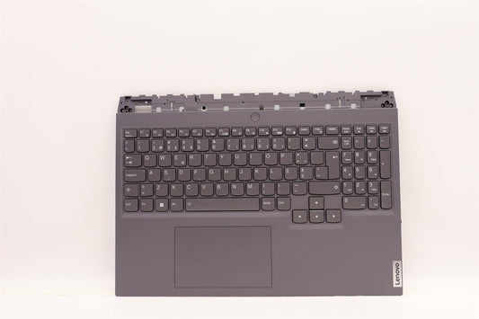 Lenovo 5 16IAH7H Palmrest Cover Touchpad Keyboard Portuguese Backlit 5CB1F37754