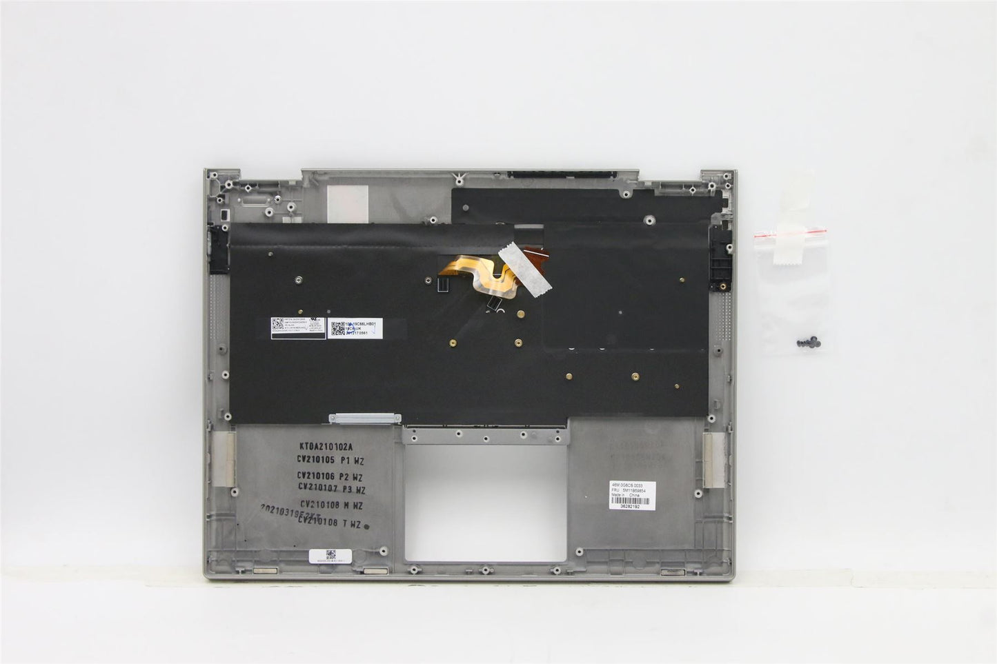 Lenovo ThinkPad X1 Keyboard Palmrest Top Cover German Titanium 5M11B59854
