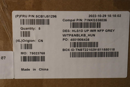Lenovo UpperCaseASM_HUN C82VG NFP CG 5CB1J51296