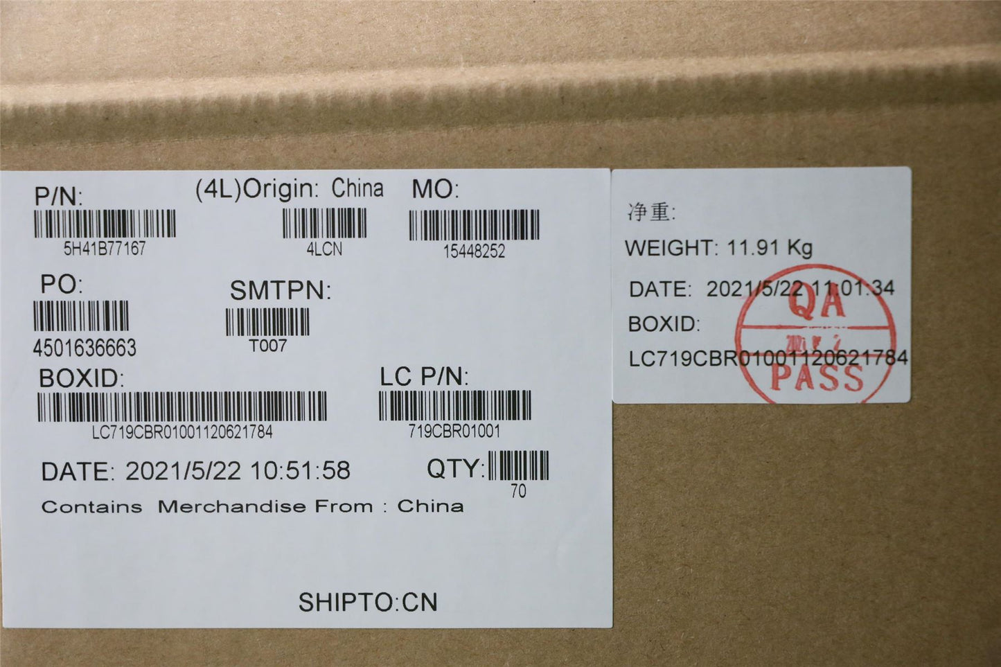 Lenovo HEATSINK FRU HT5B1_DIS_THM_ASSY_AVC_AVC 5H41B77167