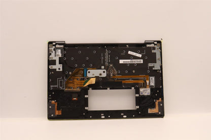 Lenovo ThinkPad Z13 Gen 1 Keyboard Palmrest Top Cover Norwegian Black 5M11H94944