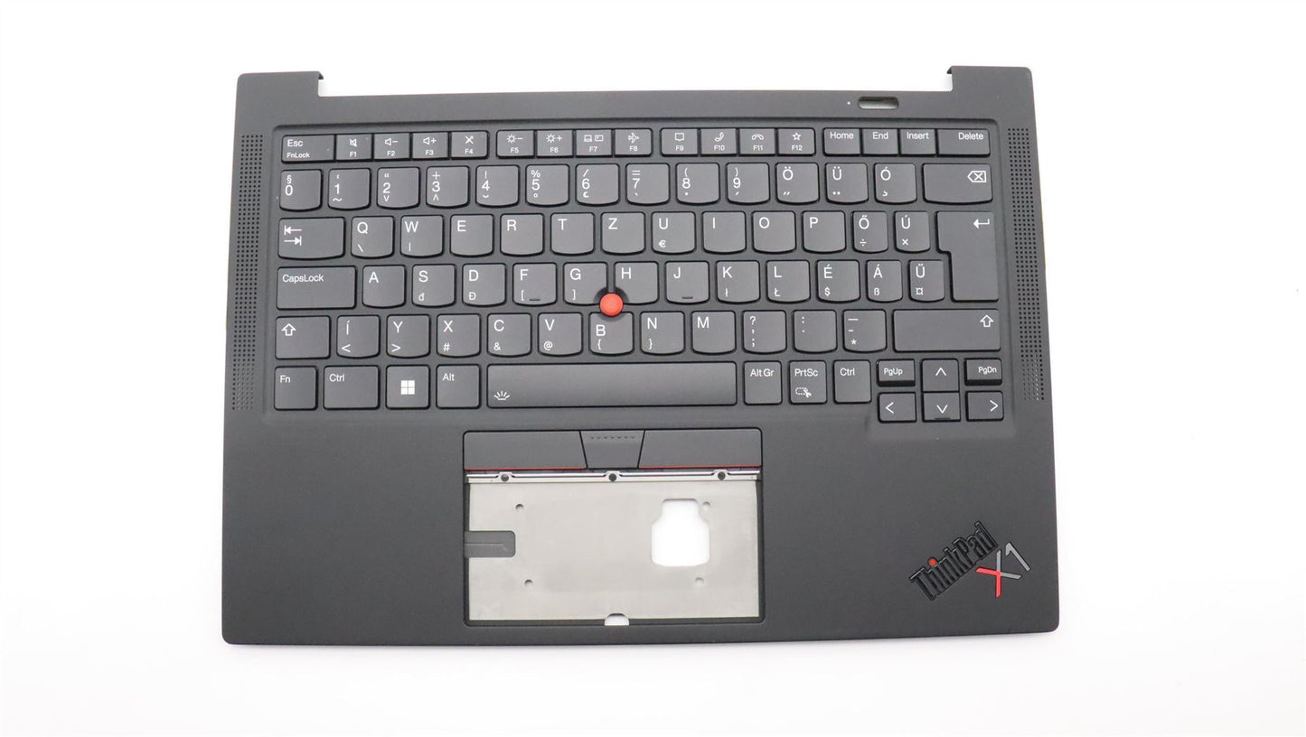 Lenovo ThinkPad X1 10th Gen Keyboard Palmrest Top Cover Hungarian 5M11H44155