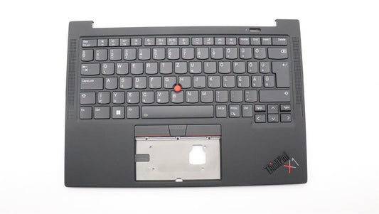Lenovo ThinkPad X1 10th Gen Keyboard Palmrest Top Cover Hungarian 5M11H44155