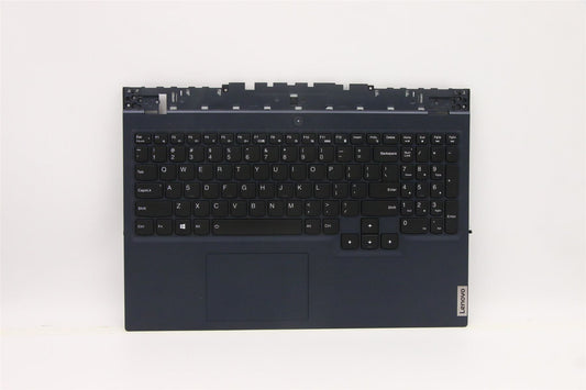 Lenovo 5 15ITH6H Palmrest Cover Touchpad Keyboard US Phantom Blue 5CB1D05026