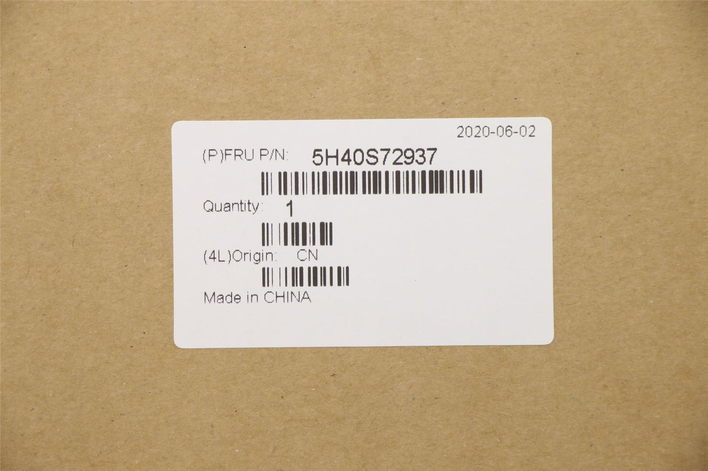 Lenovo 5H40S72937 HEATSINK FRU GL5A0_UMA_THM_ASSY_AVC