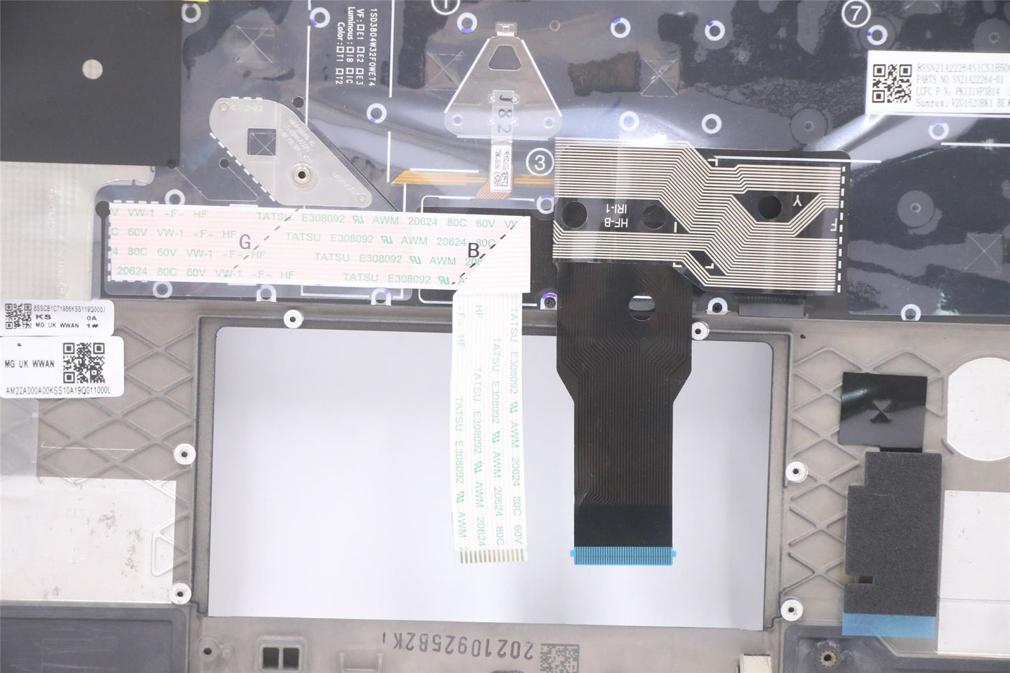 Lenovo MECH_ASM KBD W/C BEL BKLT(CHY) UKWWBK 5M11C48025