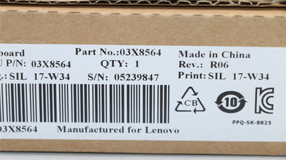 Lenovo ThinkCentre M83 M800 M710s M81 M82 Keyboard German Off White 03X8564