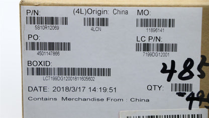 Lenovo 5S10R12069 SCREW Screw L 81EU 1.6D 2.5L K 3.5D 0.3T
