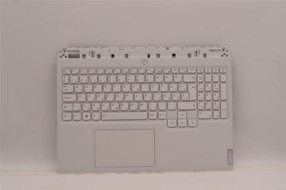 Lenovo 5 16IAH7H Palmrest Cover Touchpad Keyboard Hungarian Backlit 5CB1F38565