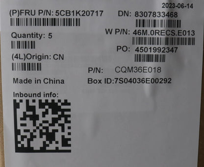 Lenovo Upper Case ASM_ITA W82XX AB BL 5CB1K20717