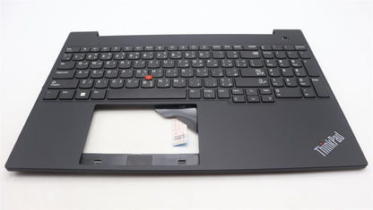 Lenovo ThinkPad E16 Gen 1 Palmrest Cover Keyboard Arabic Black 5M11H94754