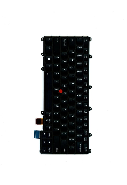 Genuine Lenovo Yoga 370 Keyboard Lithuanian Black Backlit 01EN425 01AV714