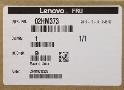 Lenovo ThinkPad T490s Keyboard Palmrest Top Cover Swedish Finnish Black 02HM373